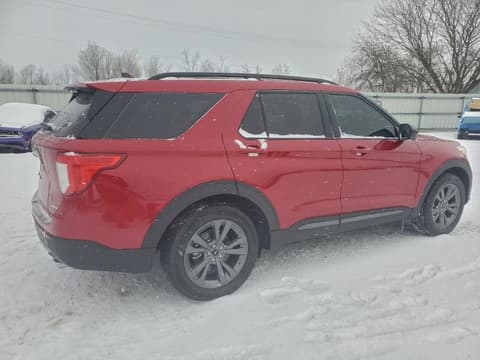 2024 Ford Explorer, VIN 1FMSK8DH7RGA84884. Фото 3 з 6 з аукціону Copart. Каталог авто зі США OpenDataCar.