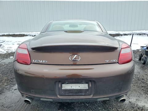 2006 Lexus SC 430, VIN JTHFN48Y469002110. Zdjęcie 6 z 6 z aukcji Copart. Katalog aut z USA OpenDataCar.