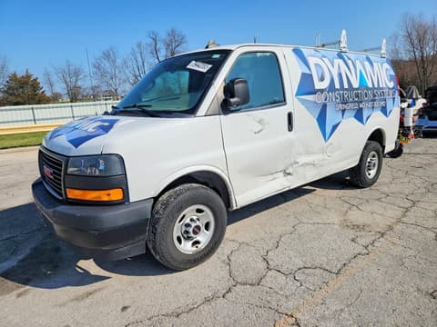 2023 Gmc Savana 2500, VIN 1GTW7AFP1P1106672. Фото 1 з 6 з аукціону Copart. Каталог авто зі США OpenDataCar.