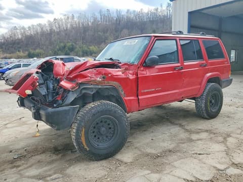 2000 Jeep Cherokee, VIN 1J4FF48S7YL264729. Photo 1 of 6 from Copart auction. OpenDataCar US salvage catalog.