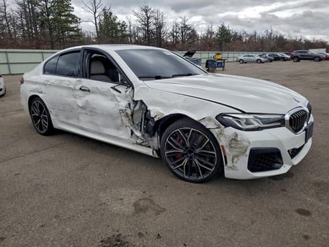 2021 Bmw 5 Series, VIN WBA53BJ08MWW89115. Фото 4 з 6 з аукціону Copart. Каталог авто зі США OpenDataCar.