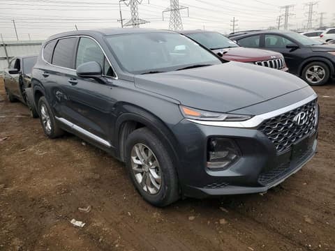 2020 Hyundai Santa Fe, VIN 5NMS23AD0LH260263. Фото 4 з 6 з аукціону Copart. Каталог авто зі США OpenDataCar.
