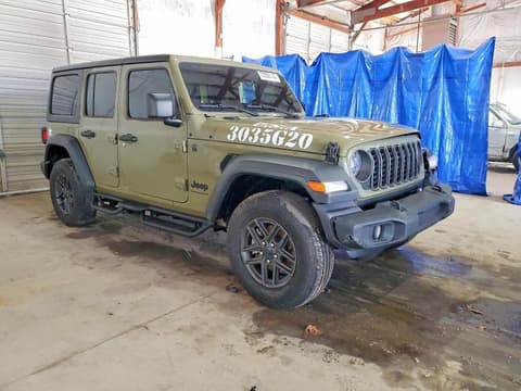 2025 Jeep Wrangler, VIN 1C4PJXDG0SW537656. Фото 4 з 6 з аукціону Copart. Каталог авто зі США OpenDataCar.