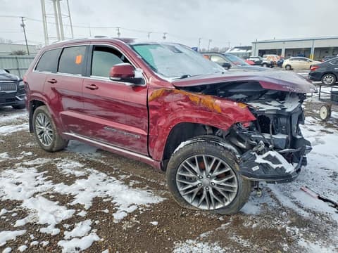 2018 Jeep Grand Cherokee, VIN 1C4RJFJGXJC405415. Фото 4 з 6 з аукціону Copart. Каталог авто зі США OpenDataCar.