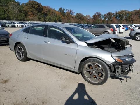 2022 Chevrolet Malibu Limited, VIN 1G1ZD5ST1NF119611. Фото 4 з 6 з аукціону Copart. Каталог авто зі США OpenDataCar.