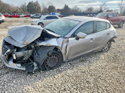 2014 Mazda 3, VIN JM1BM1K71E1135681. Фото 1 з 6 з аукціону Copart. Каталог авто зі США OpenDataCar.