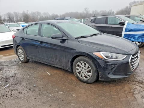 2018 Hyundai Elantra, VIN 5NPD74LF8JH267329. Zdjęcie 4 z 6 z aukcji Copart. Katalog aut z USA OpenDataCar.