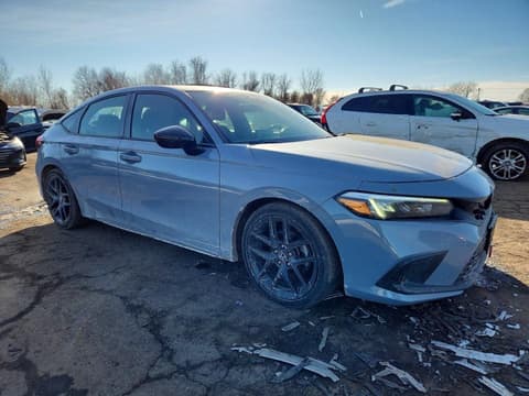 2022 Honda Civic, VIN 19XFL2H87NE015889. Фото 4 з 6 з аукціону Copart. Каталог авто зі США OpenDataCar.