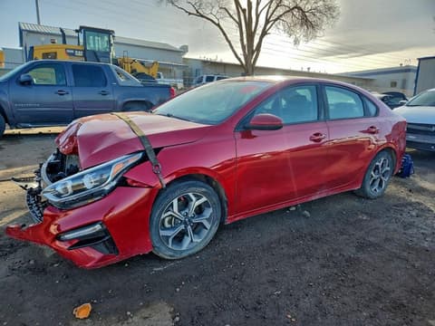 2020 Kia Forte, VIN 3KPF24AD9LE201498. Фото 1 з 6 з аукціону Copart. Каталог авто зі США OpenDataCar.