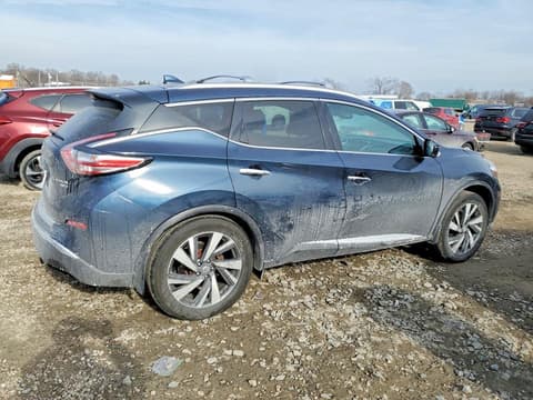 2017 Nissan Murano, VIN 5N1AZ2MHXHN151461. Фото 3 з 6 з аукціону Copart. Каталог авто зі США OpenDataCar.