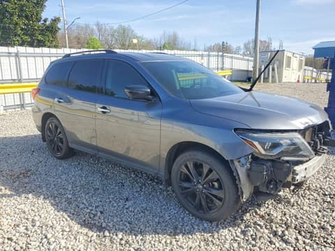 2018 Nissan Pathfinder, VIN 5N1DR2MN6JC648348. Фото 4 з 6 з аукціону Copart. Каталог авто зі США OpenDataCar.