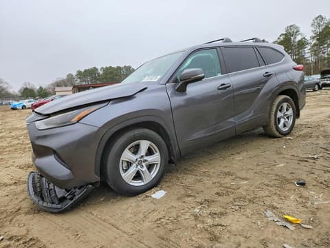 2023 Toyota Highlander, VIN 5TDKDRAH8PS526261. Фото 1 з 6 з аукціону Copart. Каталог авто зі США OpenDataCar.