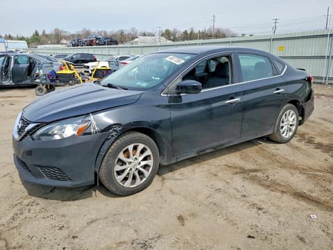2019 Nissan Sentra, VIN 3N1AB7AP8KY277963. Фото 1 з 6 з аукціону Copart. Каталог авто зі США OpenDataCar.