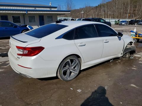 2021 Honda Accord, VIN 1HGCV1F4XMA009921. Фото 3 з 6 з аукціону Copart. Каталог авто зі США OpenDataCar.