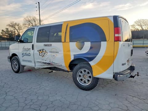 2014 Chevrolet Express 3500, VIN 1GAZGYFG6E1143177. Фото 2 з 6 з аукціону Copart. Каталог авто зі США OpenDataCar.