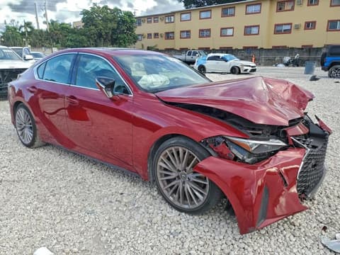 2024 Lexus IS 300, VIN JTHDA1D26R5130489. Фото 4 из 6 с аукциона Copart. Каталог авто из США OpenDataCar.