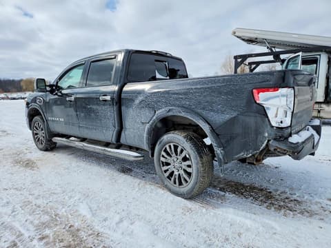 2017 Nissan Titan, VIN 1N6AA1F49HN529346. Photo 2 of 6 from Copart auction. OpenDataCar US salvage catalog.