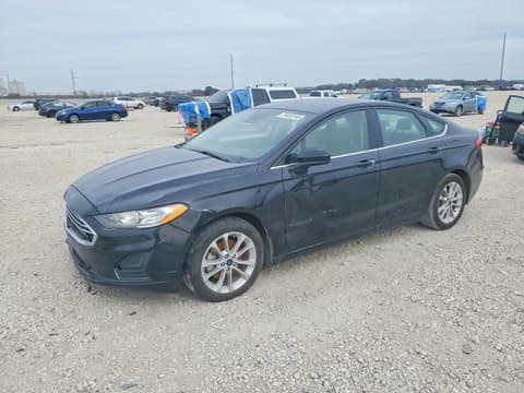 2019 Ford Fusion, VIN 3FA6P0LU9KR207077. Фото 1 з 6 з аукціону Copart. Каталог авто зі США OpenDataCar.