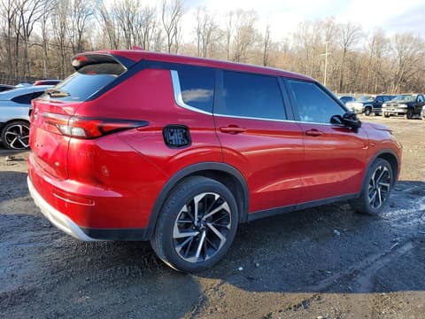 2024 Mitsubishi Outlander, VIN JA4J4VA87RZ089983. Фото 3 з 6 з аукціону Copart. Каталог авто зі США OpenDataCar.