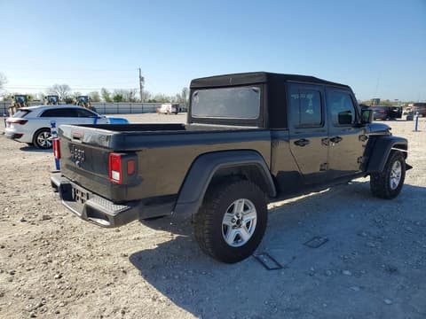 2020 Jeep Gladiator, VIN 1C6HJTAG5LL127639. Фото 3 з 6 з аукціону Copart. Каталог авто зі США OpenDataCar.