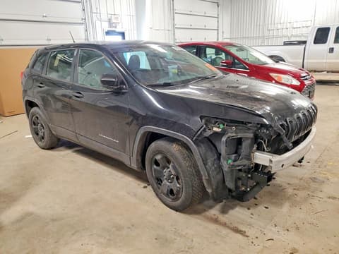 2014 Jeep Cherokee, VIN 1C4PJLAB4EW247782. Фото 4 з 6 з аукціону Copart. Каталог авто зі США OpenDataCar.