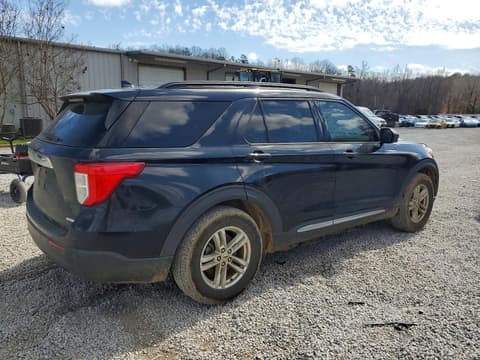 2020 Ford Explorer, VIN 1FMSK7DH6LGC02635. Фото 3 з 6 з аукціону Copart. Каталог авто зі США OpenDataCar.