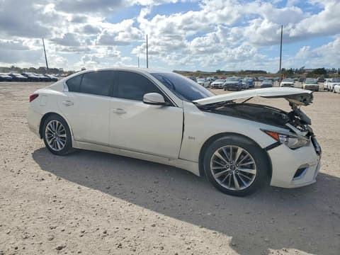 2018 Infiniti Q50, VIN JN1EV7AP5JM590480. Фото 4 з 6 з аукціону Copart. Каталог авто зі США OpenDataCar.