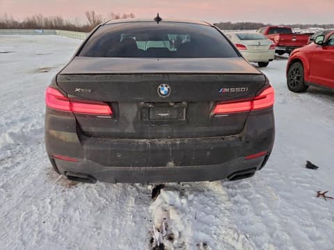 2021 Bmw M550i xDrive, VIN WBA13BK05MCF28643. Фото 6 з 6 з аукціону Copart. Каталог авто зі США OpenDataCar.