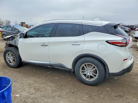 2017 Nissan Murano, VIN 5N1AZ2MH3HN123534. Фото 2 из 6 с аукциона Copart. Каталог авто из США OpenDataCar.