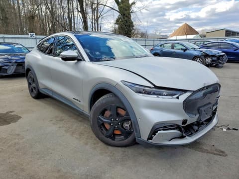 2021 Ford Mustang Mach-E, VIN 3FMTK1SSXMMA42136. Фото 4 з 6 з аукціону Copart. Каталог авто зі США OpenDataCar.