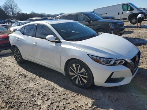 2021 Nissan Sentra, VIN 3N1AB8CV9MY269651. Фото 4 з 6 з аукціону Copart. Каталог авто зі США OpenDataCar.