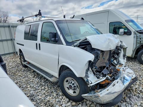 2021 Gmc Savana 2500, VIN 1GTW7AFP7M1244843. Фото 4 з 6 з аукціону Copart. Каталог авто зі США OpenDataCar.