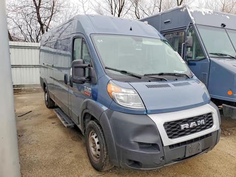 2021 Ram ProMaster 3500, VIN 3C6FRVJGXME501121. Фото 4 з 6 з аукціону Copart. Каталог авто зі США OpenDataCar.