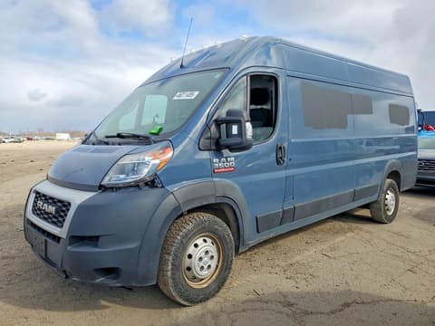 2019 Ram ProMaster 3500, VIN 3C6URVJG4KE556085. Фото 1 з 6 з аукціону Copart. Каталог авто зі США OpenDataCar.