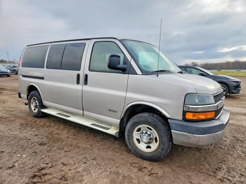 2006 Chevrolet Express 3500, VIN 1GAHG35U061249339. Фото 4 з 6 з аукціону Copart. Каталог авто зі США OpenDataCar.