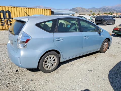 2013 Toyota Prius V, VIN JTDZN3EU0D3216425. Фото 3 из 6 с аукциона Copart. Каталог авто из США OpenDataCar.