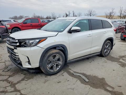 2019 Toyota Highlander, VIN 5TDDZRFH9KS720955. Фото 1 з 6 з аукціону Copart. Каталог авто зі США OpenDataCar.