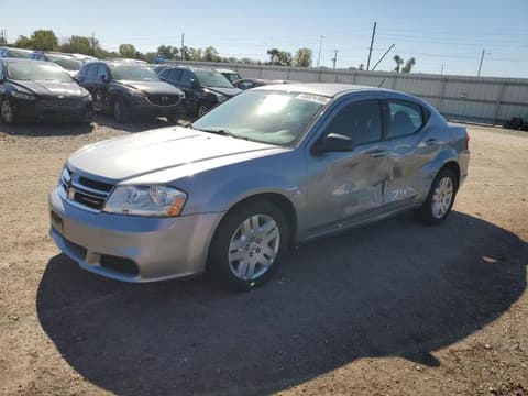 2014 Dodge Avenger, VIN 1C3CDZAB4EN129234. Фото 1 з 6 з аукціону Copart. Каталог авто зі США OpenDataCar.