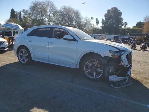 2020 Audi Q8, VIN WA1BVAF10LD021910. Фото 4 из 6 с аукциона Copart. Каталог авто из США OpenDataCar.