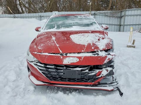 2021 Hyundai Elantra, VIN KMHLM4AGXMU067381. Фото 5 из 6 с аукциона Copart. Каталог авто из США OpenDataCar.