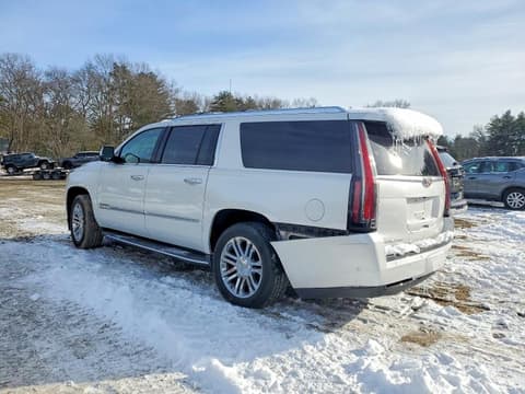 2017 Cadillac Escalade ESV, VIN 1GYS4GKJ4HR369263. Photo 2 of 6 from Copart auction. OpenDataCar US salvage catalog.