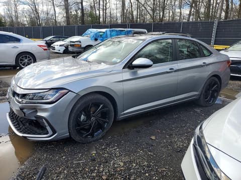 2025 Volkswagen Jetta, VIN 3VW7X7BU1SM002209. Фото 1 з 6 з аукціону Copart. Каталог авто зі США OpenDataCar.