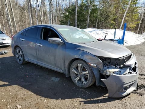 2017 Honda Civic, VIN 2HGFC1F98HH105231. Фото 4 з 6 з аукціону Copart. Каталог авто зі США OpenDataCar.