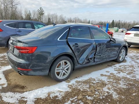 2017 Audi A4, VIN WAUANAF4XHN020127. Фото 3 з 6 з аукціону Copart. Каталог авто зі США OpenDataCar.