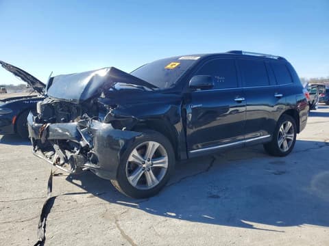 2012 Toyota Highlander, VIN 5TDDK3EH1CS124694. Фото 1 з 6 з аукціону Copart. Каталог авто зі США OpenDataCar.