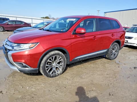 2016 Mitsubishi Outlander, VIN JA4AZ3A37GZ020265. Фото 1 з 6 з аукціону Copart. Каталог авто зі США OpenDataCar.