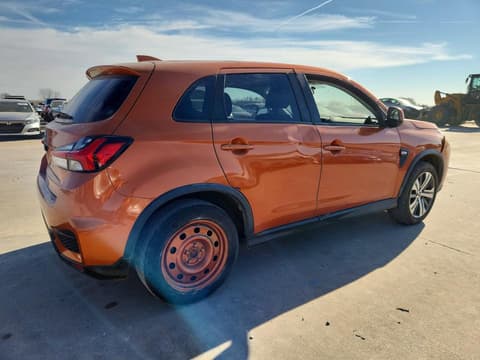 2020 Mitsubishi Outlander Sport, VIN JA4AP3AU0LU031260. Фото 3 з 6 з аукціону Copart. Каталог авто зі США OpenDataCar.