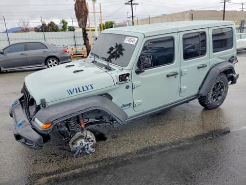 2023 Jeep Wrangler, VIN 1C4JJXN69PW663274. Фото 1 з 6 з аукціону Copart. Каталог авто зі США OpenDataCar.