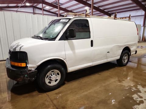 2011 Chevrolet Express 2500, VIN 1GCWGFCA0B1127602. Фото 1 з 6 з аукціону Copart. Каталог авто зі США OpenDataCar.