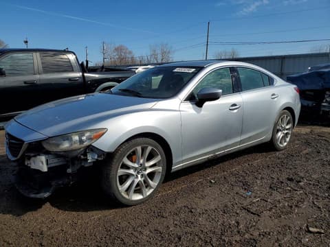 2017 Mazda 6, VIN JM1GL1V53H1113608. Фото 1 з 6 з аукціону Copart. Каталог авто зі США OpenDataCar.